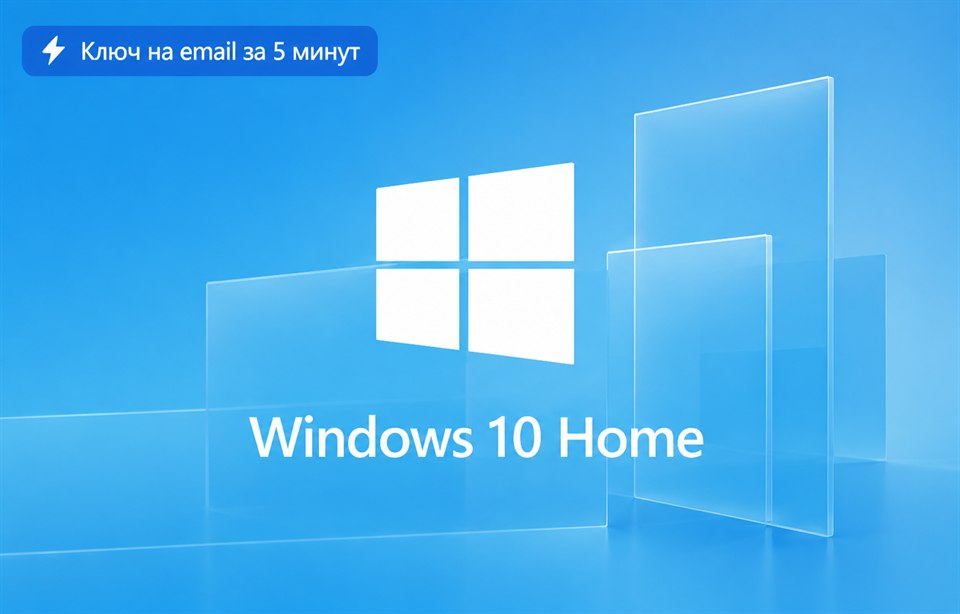 Windows 10 Home — электронный ключ активации