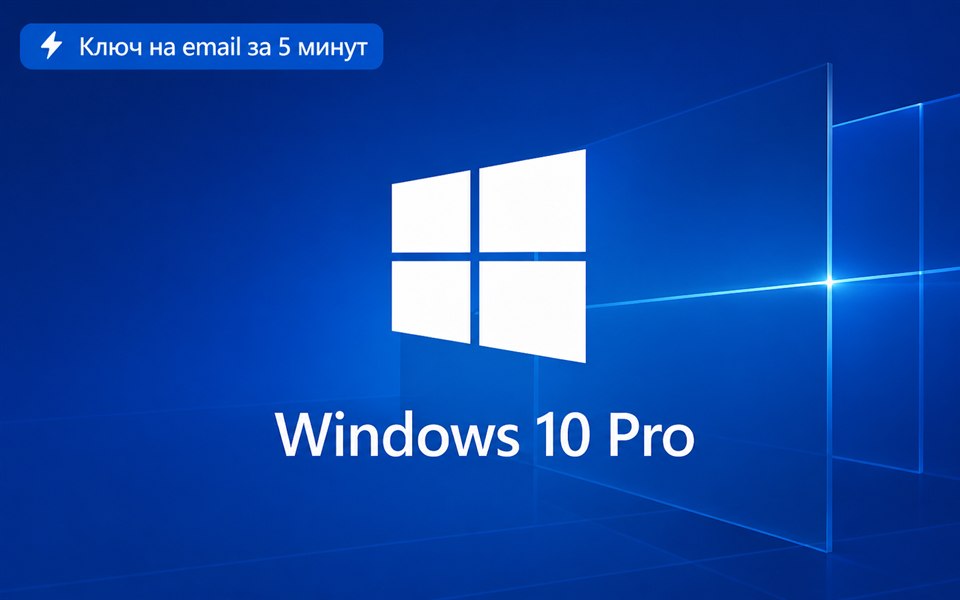 Windows 10 Pro — электронный ключ активации